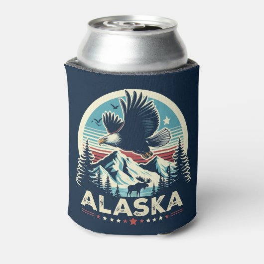Retro Alaska Blikjeskoeler (Blikje Achterkant)