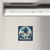 Retro Alaska Magneet (Insitu (Vaatwasser))