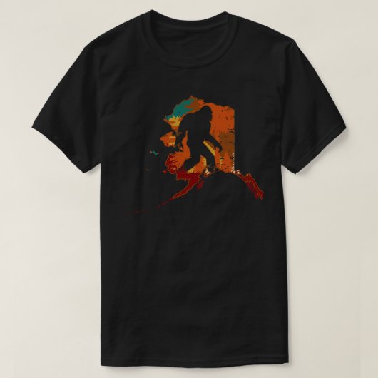 Retro Alaska T-shirt (Design voorkant)