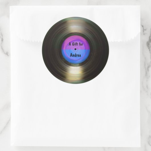 Retro Album Label (Tas)