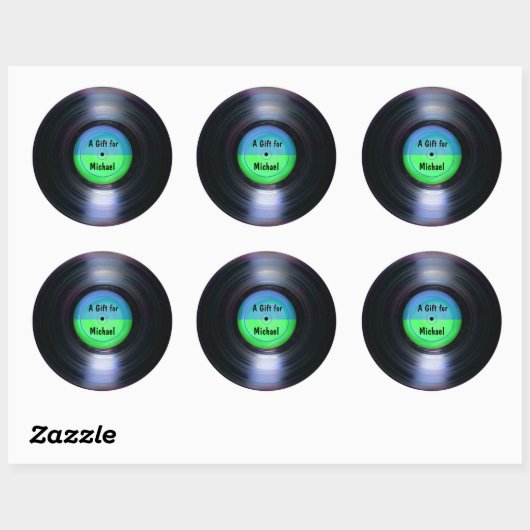 Retro Album Label (Vel)