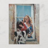 Retro Alice in Dairyland Collage  Briefkaart (Voorkant)