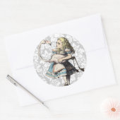 Retro Alice In Wonderland STICKER (Envelop)