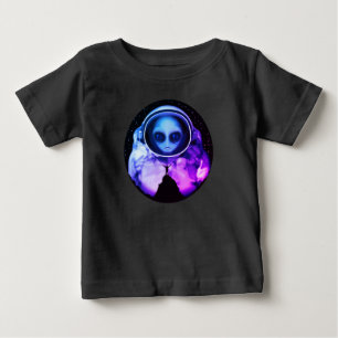 Retro Alien Astronaut
