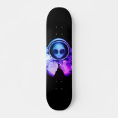 Retro Alien Astronaut Persoonlijk Skateboard (Voorkant)