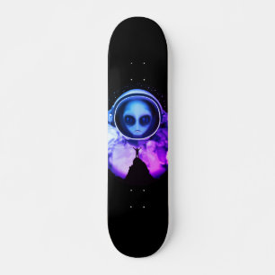 Retro Alien Astronaut Persoonlijk Skateboard