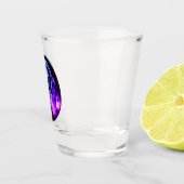 Retro Alien Astronaut Shot Glas (Rechts)