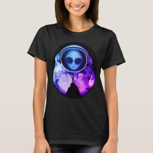 Retro Alien Astronaut T-Shirt