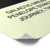 Retro Alien Sci-Fi Movie Inspired Wall Poster (Hoek)