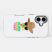 Retro Alien Zomer Strand Sfeer iPhone 16 Hoesje (Achterkant horizontaal)