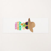 Retro Alien Zomer Strand Sfeer Yogamat (Voorkant (horizontaal))