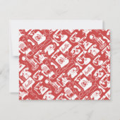 Retro Alle kleurentelefoonpatronen (Voorkant)