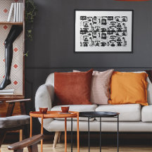 Retro Alle kleurentelefoonpatronen