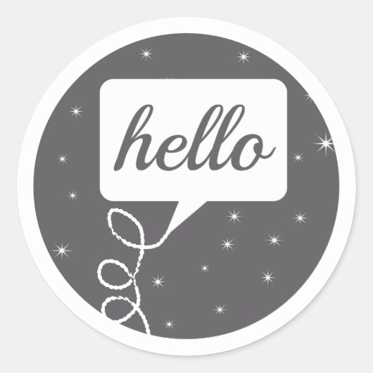 Retro Alle kleurentelefoonpatronen Ronde Sticker (Voorkant)