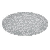 Retro Alle kleurentelefoonpatronen Snijplank (Hoek)