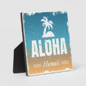 Retro Aloha Hawaii Fotoplaat (Voorkant)