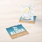 Retro Aloha Hawaii Kartonnen Onderzetters (Insitu)