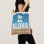 Retro Aloha Hawaii Tote Bag (Dichtbij)