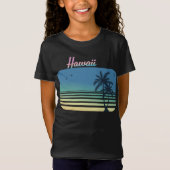  Retro Aloha Hawaiian Beach Vacation Hawaii T-shirt (Voorkant)