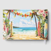 Retro Aloha Tropical Beach House Vakantiehuis Gastenboek (Achterkant)