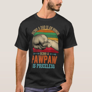 Retro als vader is een eer om een pols te zijn. t-shirt