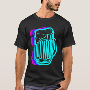 Retro Ambachtelijk Bier Brouwer Brouwerij Thuisbro T-shirt
