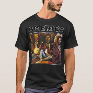 Retro america band rockcadeau voor fans t-shirt