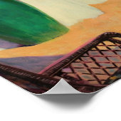 Retro American Art Print, "Seaside Flirtation" Poster (Hoek)