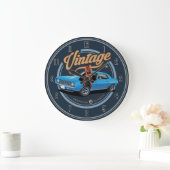 Retro American Classic Muscar Large Clock Grote Klok (Huis)