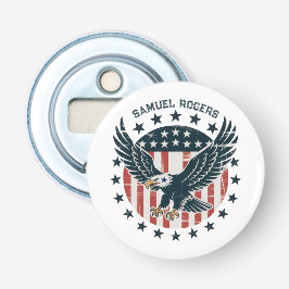 Retro American Eagle  Button Flesopener