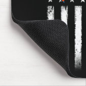 Retro American Flag Autism oom Awareness Muismat (Hoek)