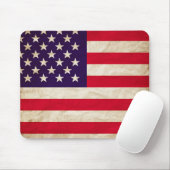  Retro American Flag Muismat (Met muis)