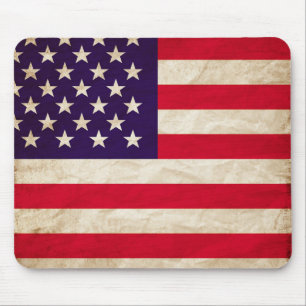  Retro American Flag Muismat