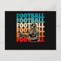 Retro American Football 70s 80s Old School