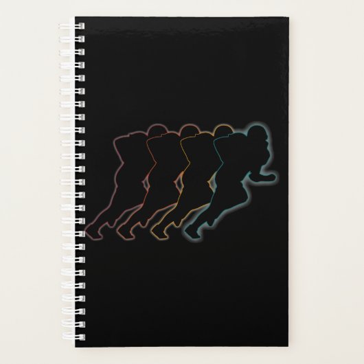 Retro American football Artwork Planner (Voorkant)
