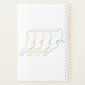 Retro American football Artwork Planner (Achterkant)