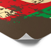 Retro American Football Poster (Hoek)