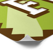 Retro American Football Poster (Hoek)