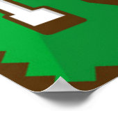 Retro American Football Poster (Hoek)