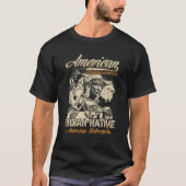 Retro American Legendary Motorcycle Indian Old Bi T-shirt (Voorkant)