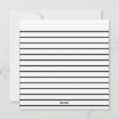 Retro American Pinup_ Het is een mooie dag Feestdagenkaart (Achterkant)