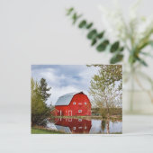 Retro American Scenery Briefkaart (Staand voorkant)