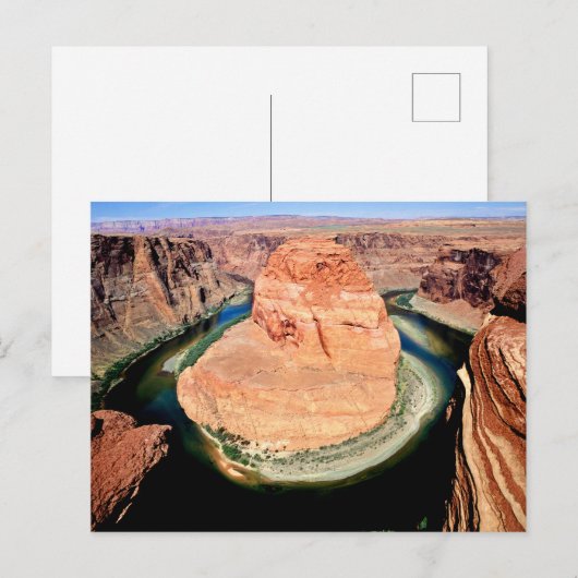 Retro American Scenery Briefkaart (Voorkant / Achterkant)