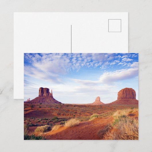 Retro American Scenery Briefkaart (Voorkant / Achterkant)