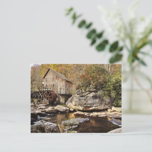 Retro American Scenery Briefkaart (Staand voorkant)