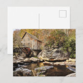 Retro American Scenery Briefkaart (Voorkant / Achterkant)