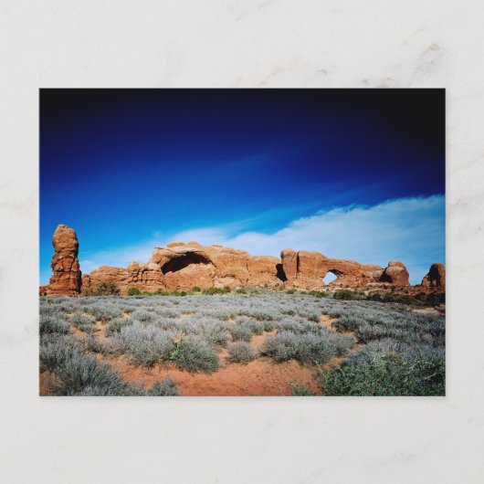 Retro American Scenery Briefkaart (Voorkant)