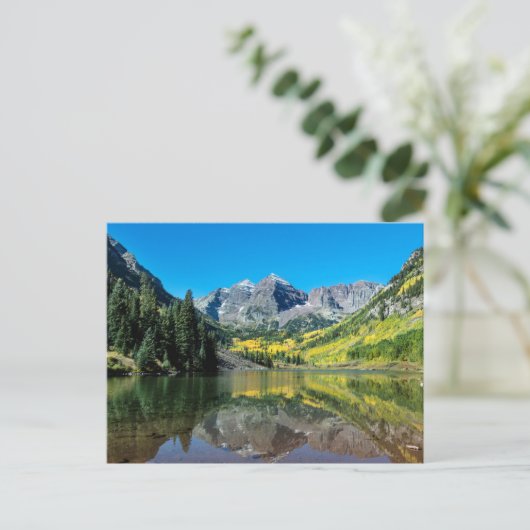 Retro American Scenery Briefkaart (Staand voorkant)