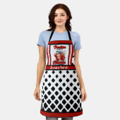 Retro Americana Pinup_ Sunshine Mixed Schort (Gedragen)