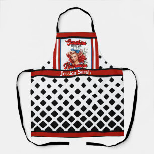 Retro Americana Pinup_ Sunshine Mixed Schort